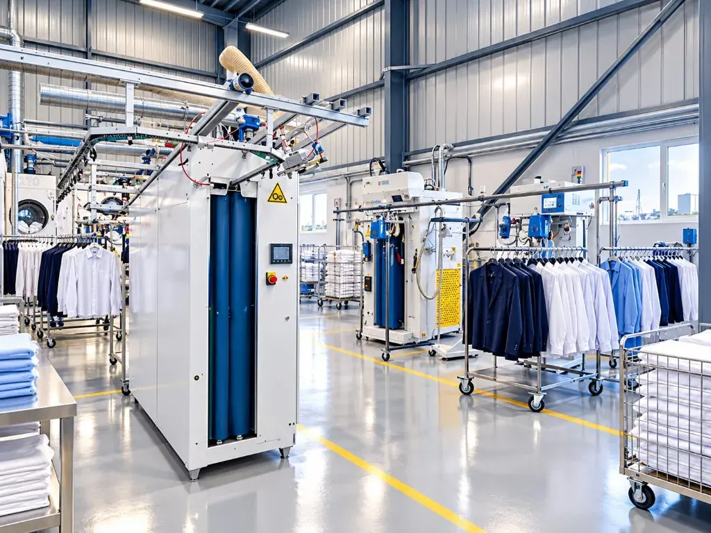 Professional garment finishing at A to Z Dry Clean Limited